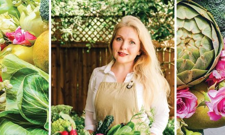 Julia (Iuliia) Prokhorova with Wild Veggie Bouquet